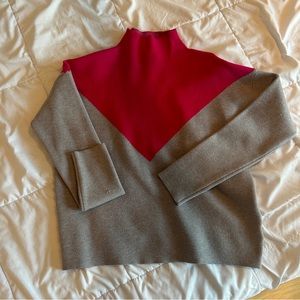 Pink and Grey sweater